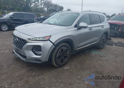 2020 Hyundai Santa Fe Limited 2.0T из США, поврежденный, VIN 5NMS53AAXLH292201
